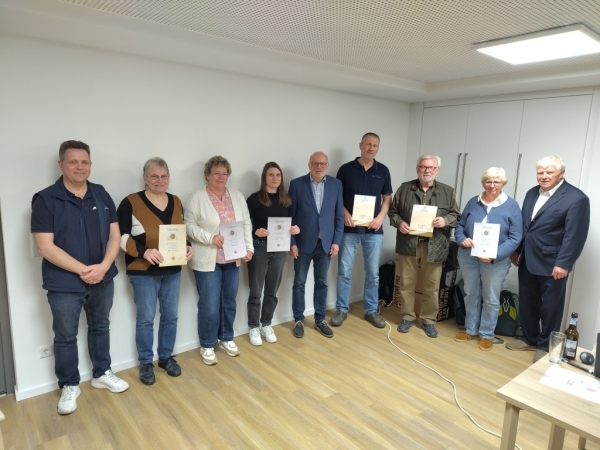 Ehrungen prägen Mitgliederversammlung