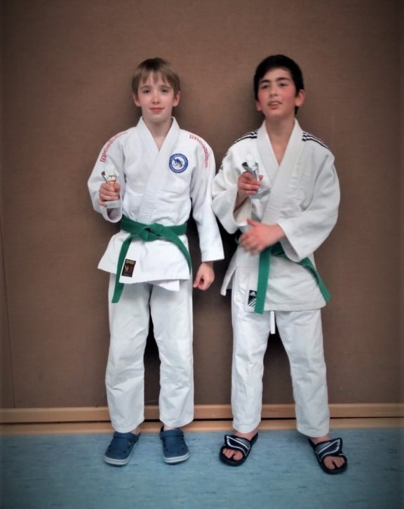 Luca Neuser und Albert Hamidov