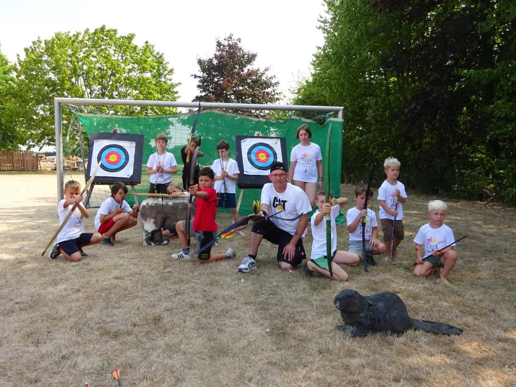 Judo Zeltlager Bogenschiessen 002